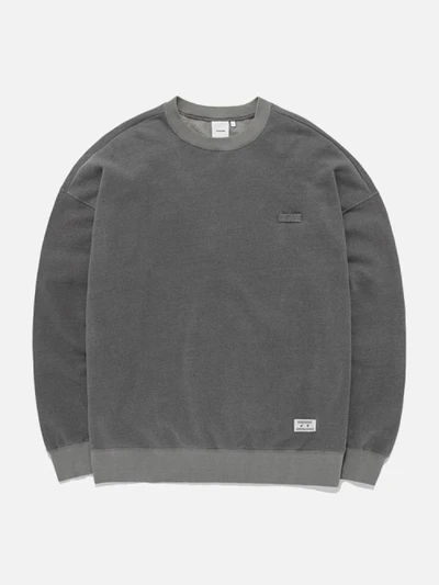 1 PIN SWEAT SHIRT FA [DARK GREY](FAVT04)
