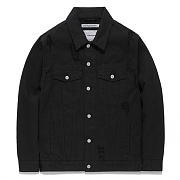 CRUSHED DENIM JACKET FA [BLACK](FAVJ11)