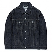 WASHED DENIM JACKET FA [INDGO](FAV10)