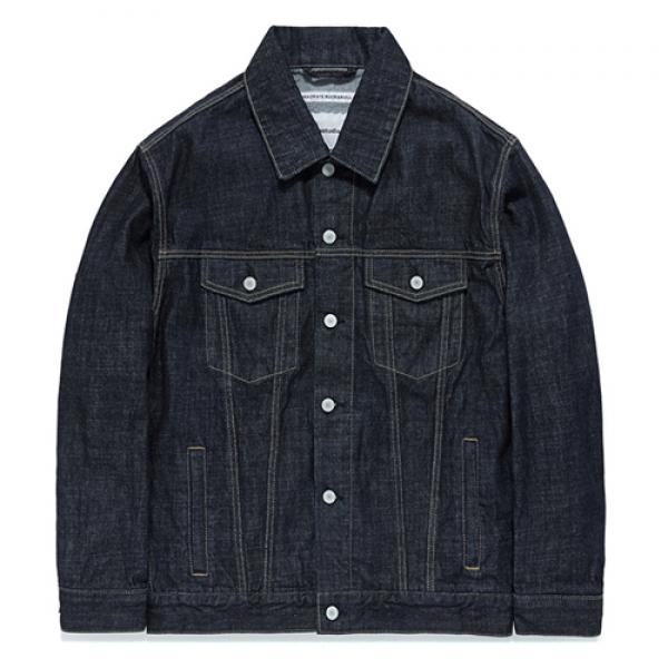 WASHED DENIM JACKET FA [INDGO](FAV10)