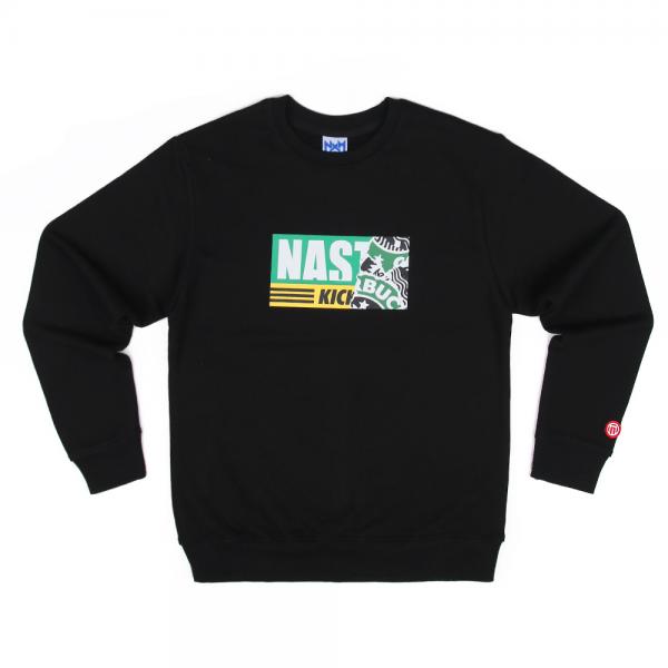 [NYPM] NASTY KICK SIREN SWEATSHIRTS (BLK)