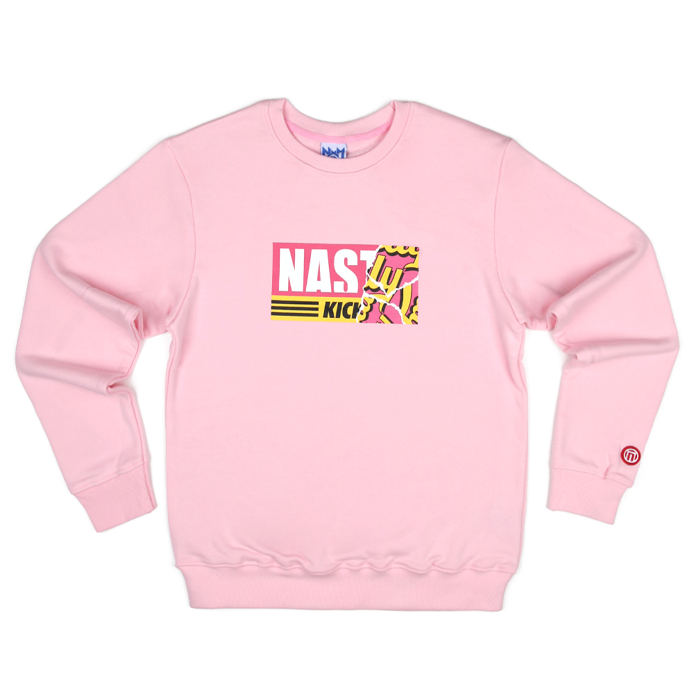 [NYPM] NASTY KICK SWEETS SWEATSHIRTS (PINK)
