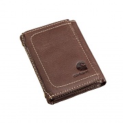 (B0000654/B0000209) 페블 트라이폴드 3단지갑 BROWN