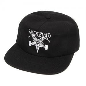 SKATEGOAT WOOL BLEND SNAPBACK-BLACK