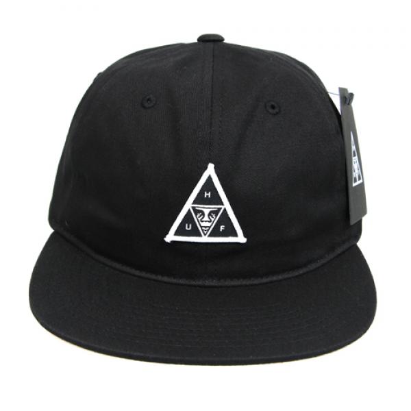 HUF X OBEY 6 PANEL HAT-BLK