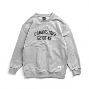 [URBAN STUFF] USF SLOGAN SWEATSHIRTS 4C (GREY)