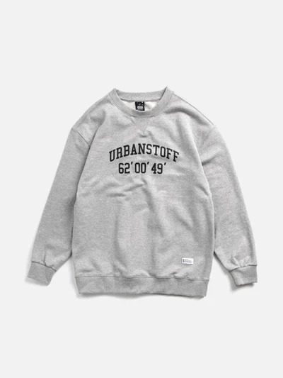 [URBAN STUFF] USF SLOGAN SWEATSHIRTS 4C (GREY)