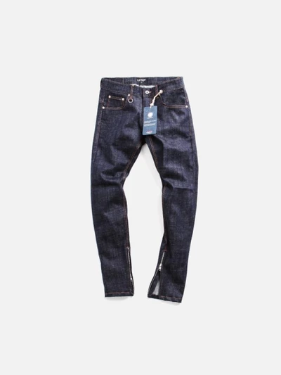 [URBAN STUFF] USF SIDE ZIP DENIM PANTS INDIGO