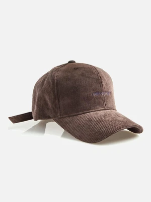 [URBAN STUFF] USF CORDUROY CAP 4C (BROWN)