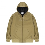 16 HOODED THERMAL JACKET-BEIGE