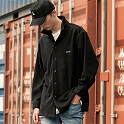 FLEECE SHIRTS-BLACK