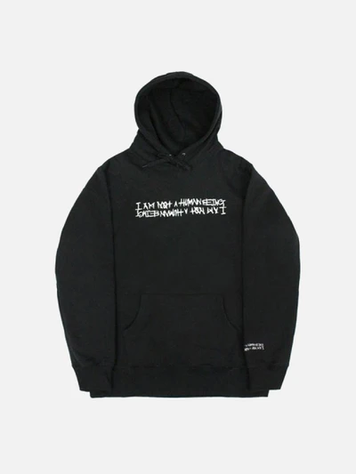 BASIC LOGO 2 HOODIE - BLACK