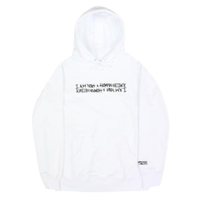 BASIC LOGO 2 HOODIE - WHITE