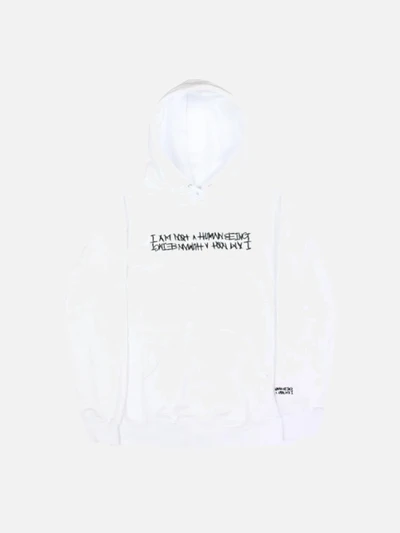 BASIC LOGO 2 HOODIE - WHITE