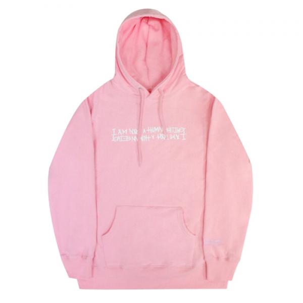 BASIC LOGO 2 HOODIE - PINK