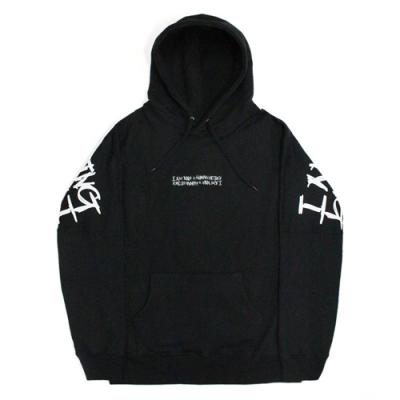 BIG LOGO HOODIE - BLACK