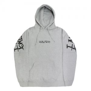 BIG LOGO HOODIE - GREY