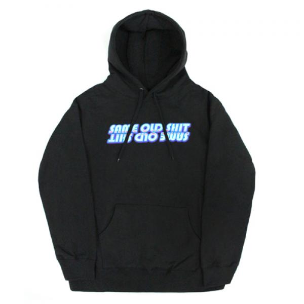 NEW TYPE SAME OLD SHIT HOODIE - BLACK