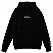 LINE LOGO HOODIE BLACK