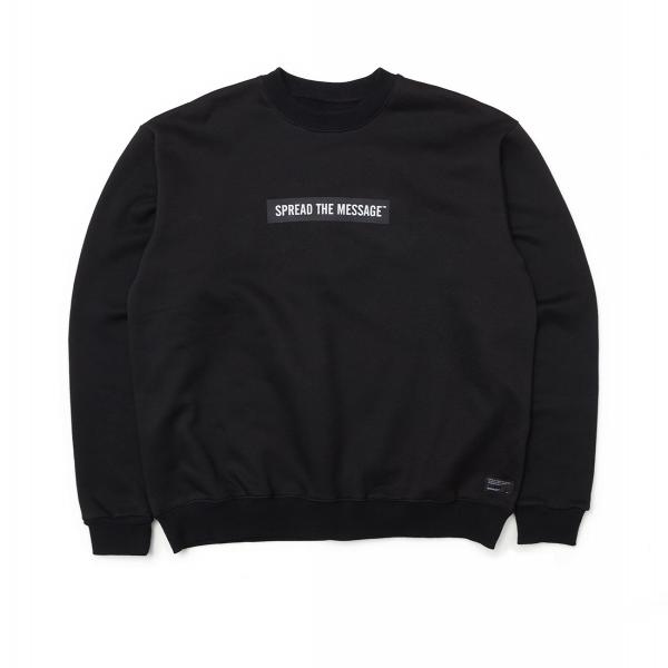 STM CREWNECK KD - BLACK