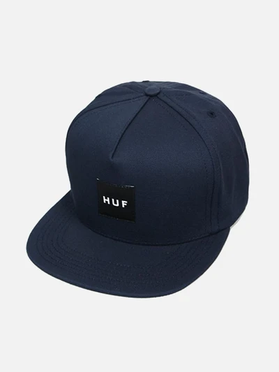 BOX LOGO SNAPBACK-NAVY