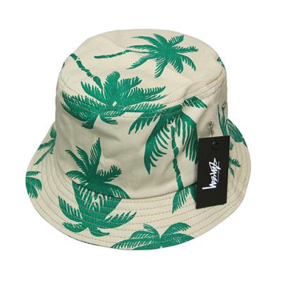 PALMS BUCKET HAT-GREEN
