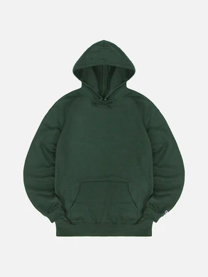 (S700) 파워블렌드 에코플리스 후드티 DARK GREEN