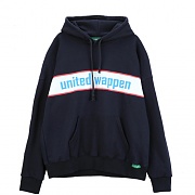 [Ƽ] UNITEDWAPPEN BASIC OVERSIZE HOODY (BLUE)
