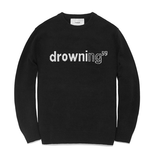 DROWNING KNIT FA [BLACK](FAVK01)