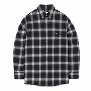 OMBRE CHECK SHIRTS FA [BLACK](FAVS03)