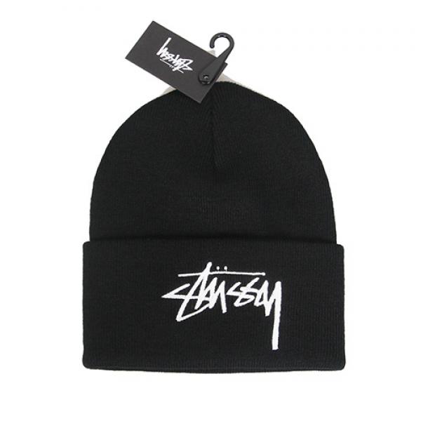 STOCK CUFF BEANIE-BLACK