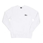 BASIC LOGO APP. CREW-WHITE(purpleⓒ)
