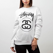 STOCK LINK CREW-WHT