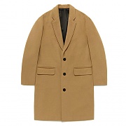 OVERSIZE CHESTERFIELD COAT FA [BEIGE](FAVJ01)