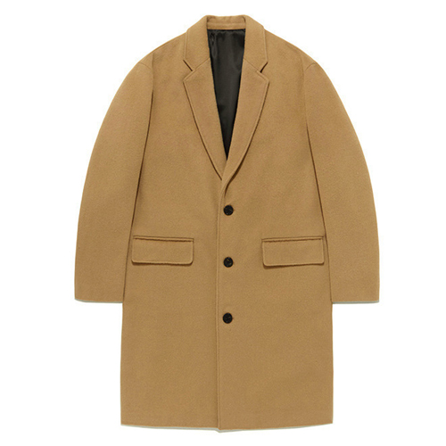 OVERSIZE CHESTERFIELD COAT FA [BEIGE](FAVJ01)