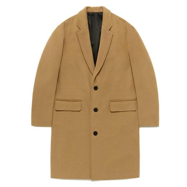 OVERSIZE CHESTERFIELD COAT FA [BEIGE](FAVJ01)