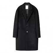 UNISEX JOSEPH OVERSIZED COAT awa060 - BLACK