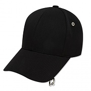 PIERCING BASEBALL CAP aaa033 - BLACK