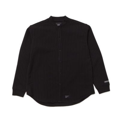 SPREAD RIB SHIRT - BLACK