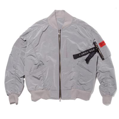 OVR16T1002-TOME.1 SCOTCH SHIRRING GRAY MA-1