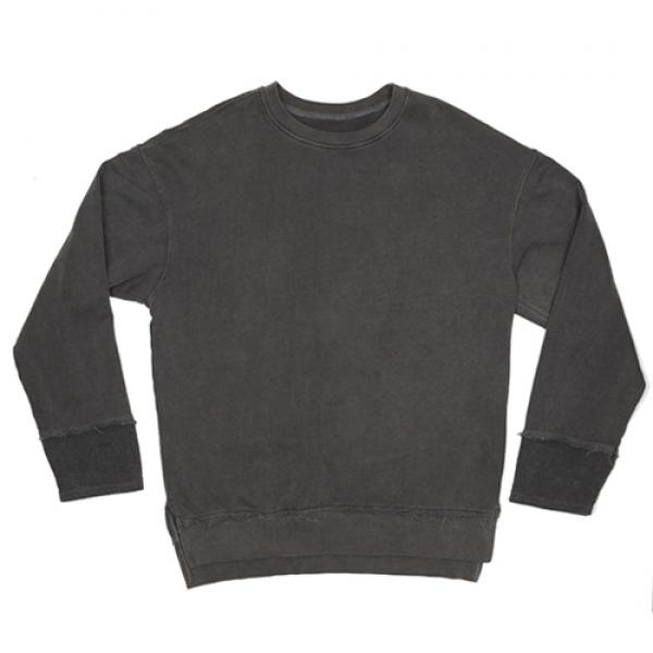 OVR16T3009-TOME.3 REVERSE PIGMENT GRAY SWEATSHIRTS