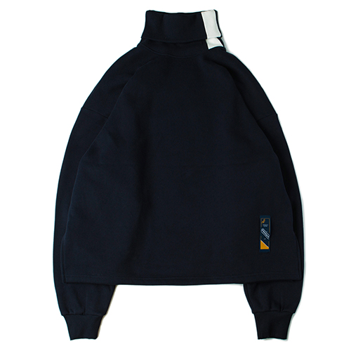 [ROMANTIC CROWN] STANDARD TURTLE SWEATSHIRT_NAVY