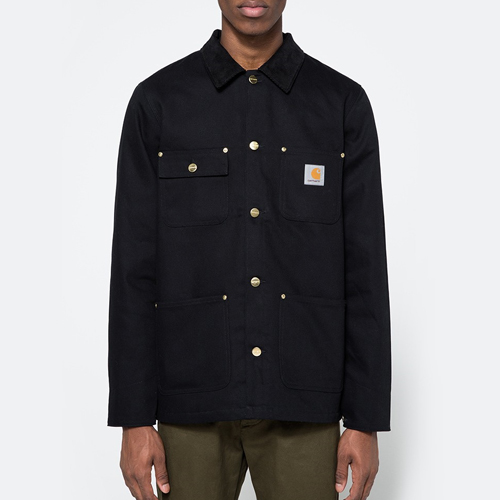 (I015261) MICHIGAN CHORE COAT-BLACK