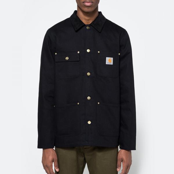 (I015261) MICHIGAN CHORE COAT-BLACK