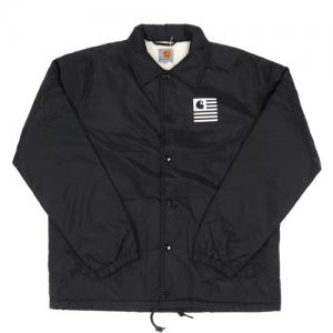 (I021523) STATE PILE COACH JACKET-BLACK