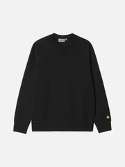 (I015896) CHASE SWEATSHIRT-BLK/GOLD