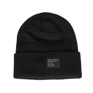 WATCH CAP BEANIE-BLACK
