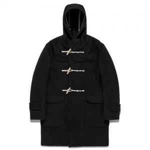 LONG DUFFLE COAT FA [BLACK](FAVJ05)