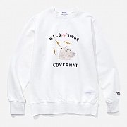 FW WILD TOUGH CREWNECK-WHITE
