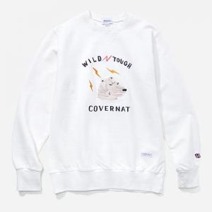 FW WILD TOUGH CREWNECK-WHITE